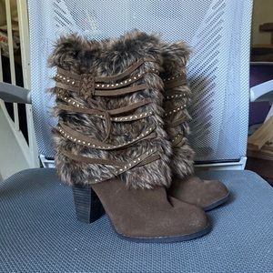 Furry Fashion Boots